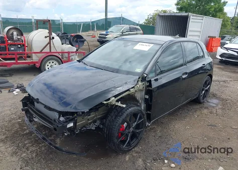 2024 Volkswagen Golf Gti 2.0T 380 Se z USA, uszkodzony, nr VIN WVWSA7CD6RW229838